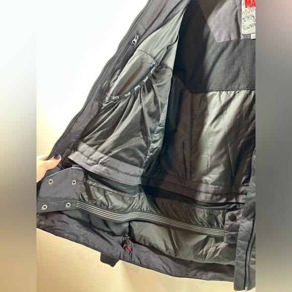 MARKER Ski Jacket Full Zip Pockets Hood Black Medium Snowboard Skiing Outdoors - Picture 11 of 15